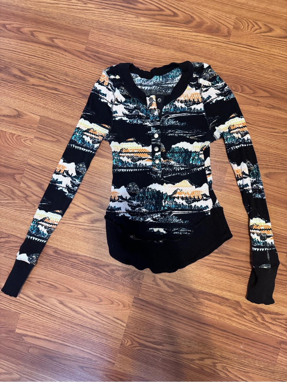 Free People Movement Rally Rib Long Sleeve Top - Picture 2 of 3
